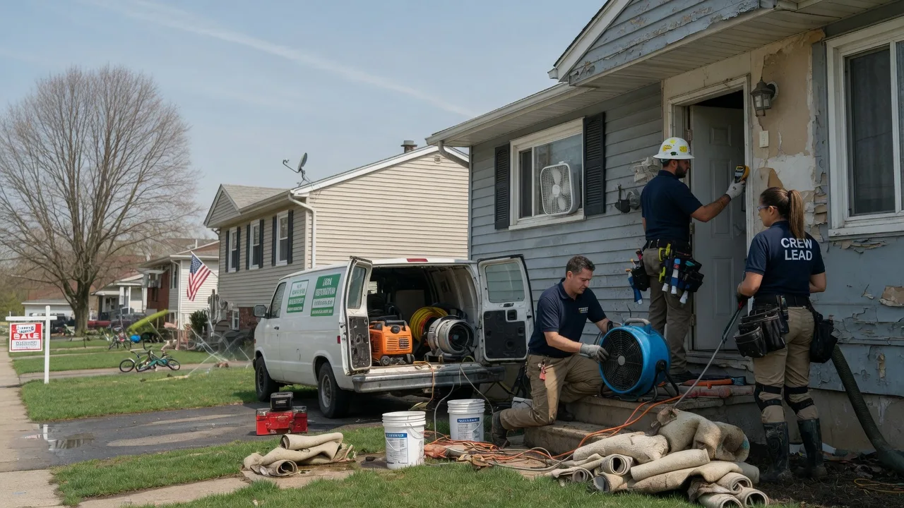 Flood Cleanup in Stilwell, KS near me